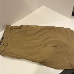 Ralph Lauren Tan Flat Front Summer Shorts